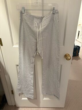 Brandy Melville Light Gray Drawstring Sweatpants